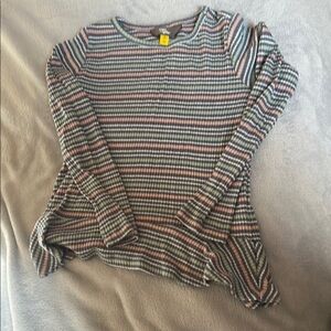 Rumi + Ryder Striped Long Sleeve Tee Size 6-7